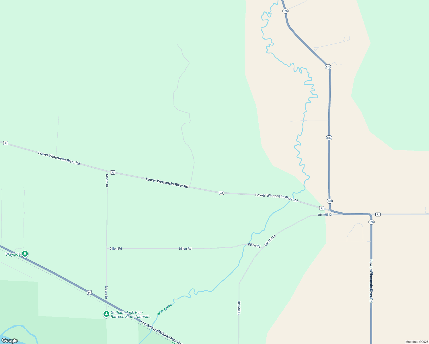map of restaurants, bars, coffee shops, grocery stores, and more near in Lone Rock