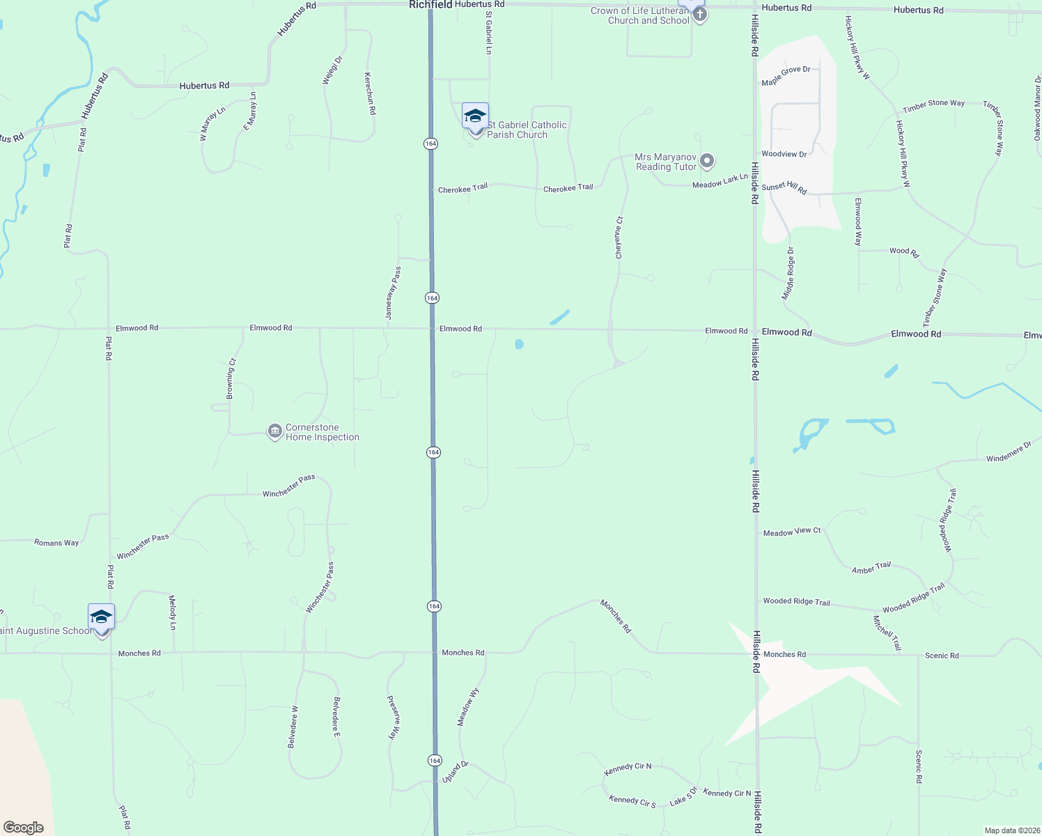 map of restaurants, bars, coffee shops, grocery stores, and more near 4387 Ravine Ridge Court in Colgate