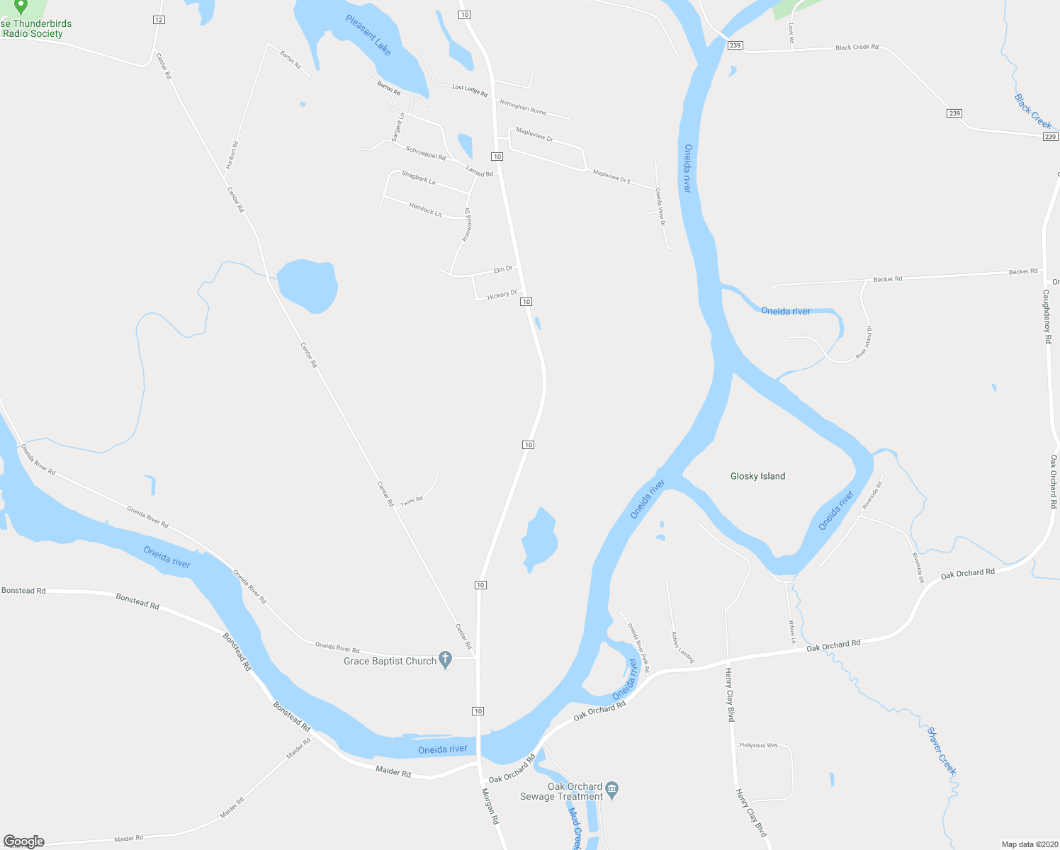 map of restaurants, bars, coffee shops, grocery stores, and more near 189 County Route 10 in Pennellville