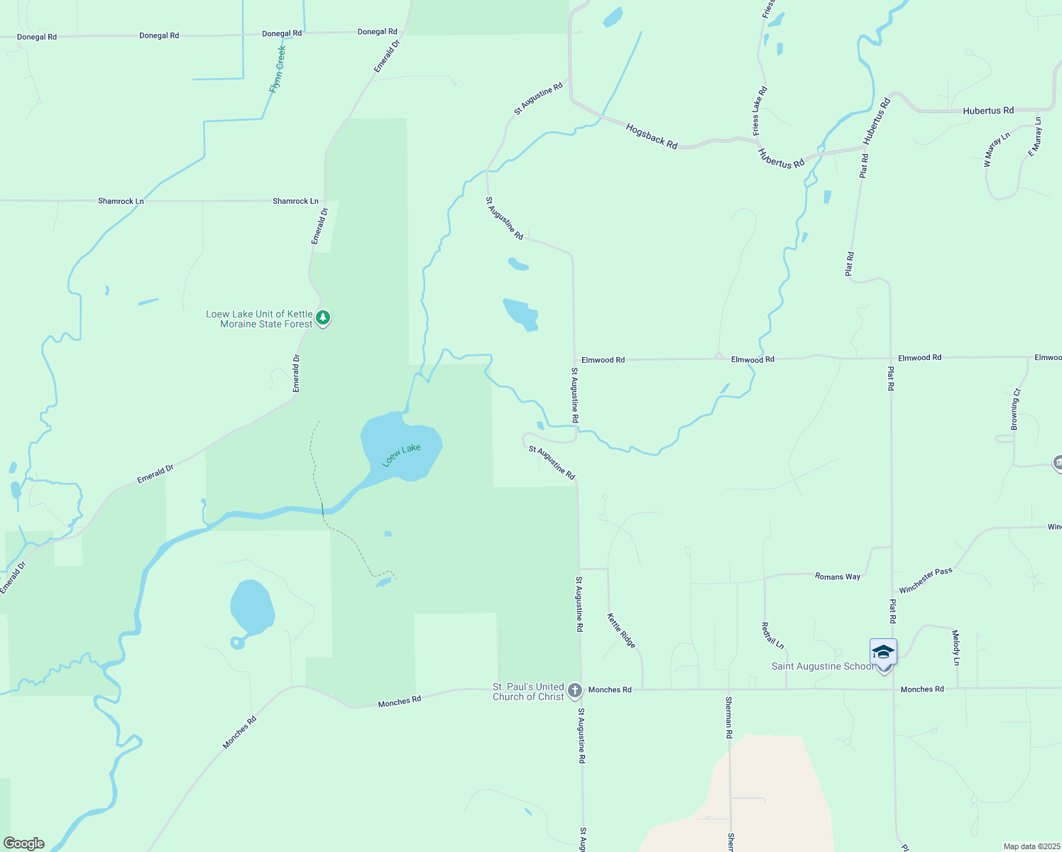 map of restaurants, bars, coffee shops, grocery stores, and more near 835 Saint Augustine Road in Colgate