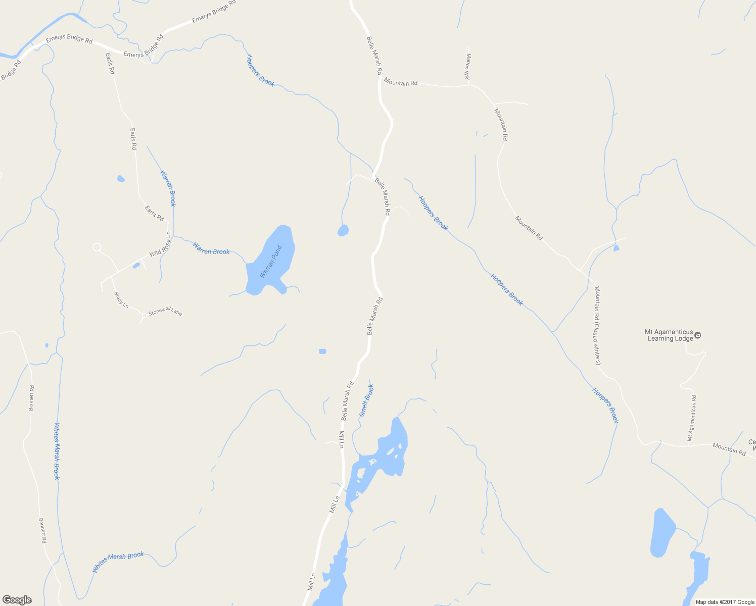 map of restaurants, bars, coffee shops, grocery stores, and more near 165 Belle Marsh Road in South Berwick