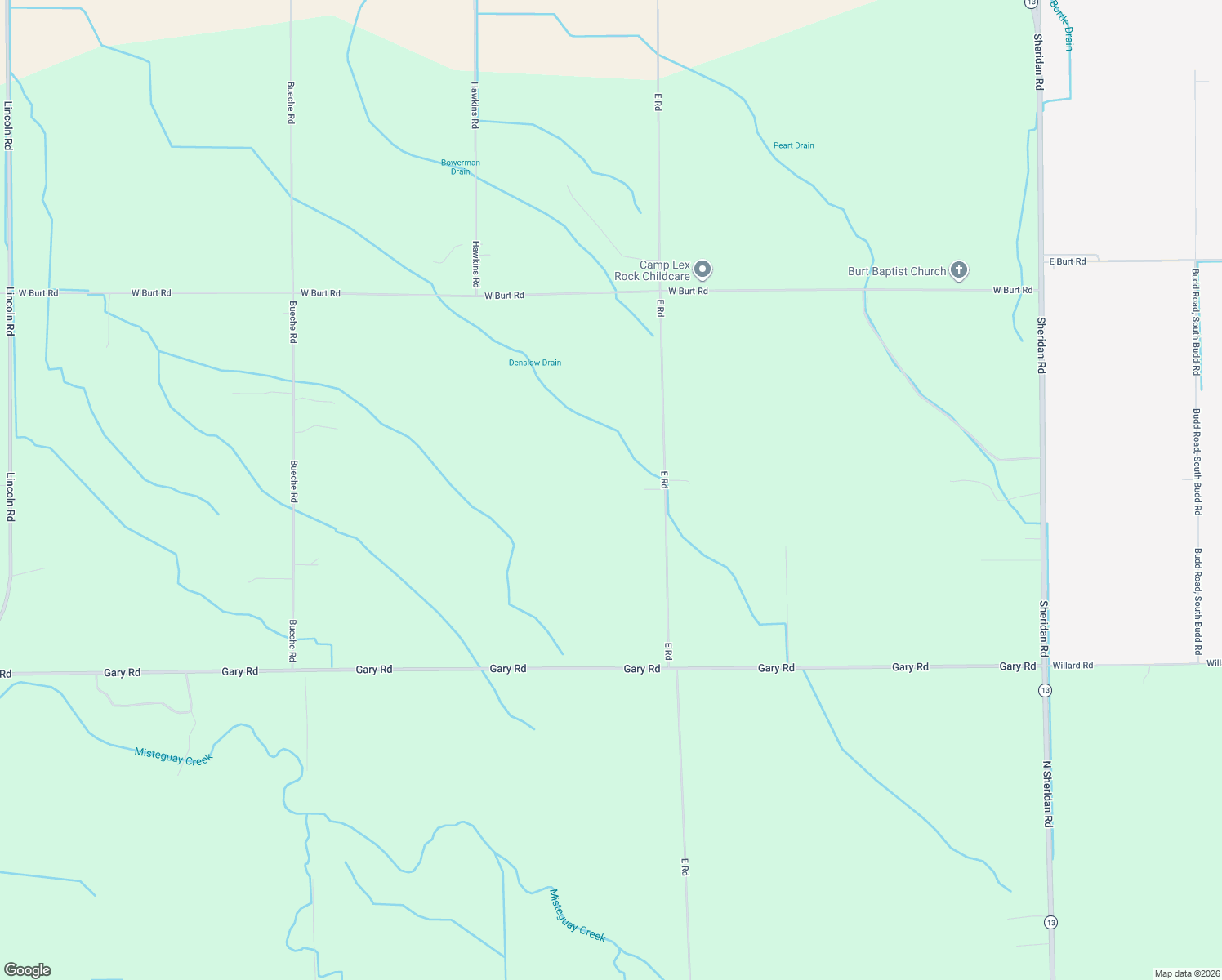 map of restaurants, bars, coffee shops, grocery stores, and more near 13510 E Street Road in Montrose