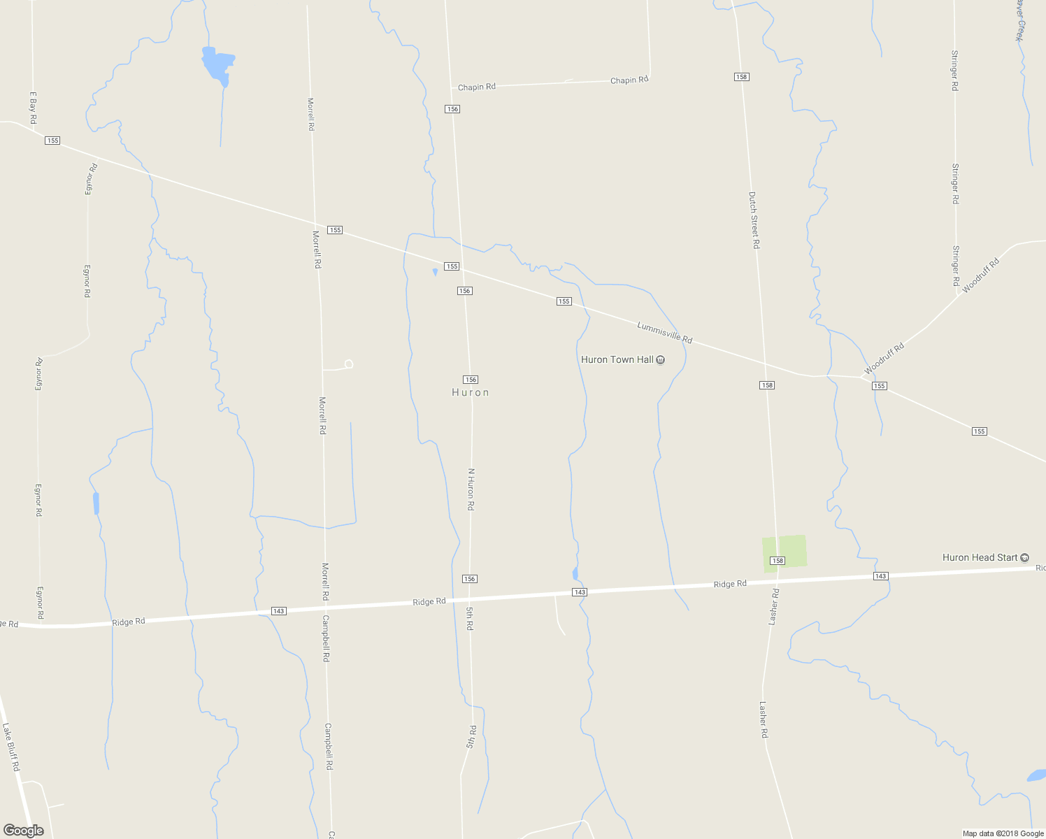 map of restaurants, bars, coffee shops, grocery stores, and more near 6356 North Huron Road in Wolcott