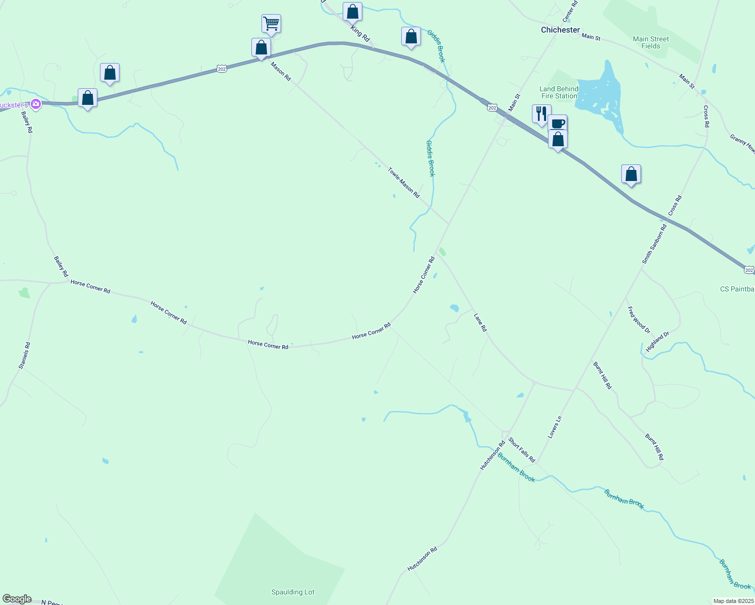 114 Horse Corner Road, Chichester NH Walk Score