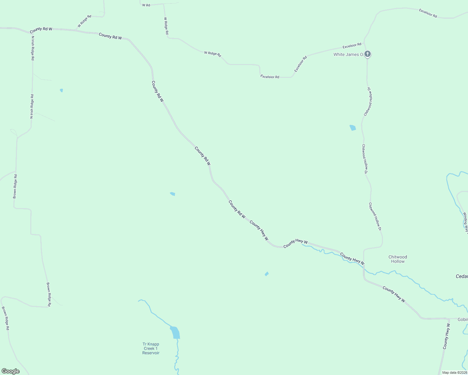 map of restaurants, bars, coffee shops, grocery stores, and more near 40226 County Road West in Boscobel