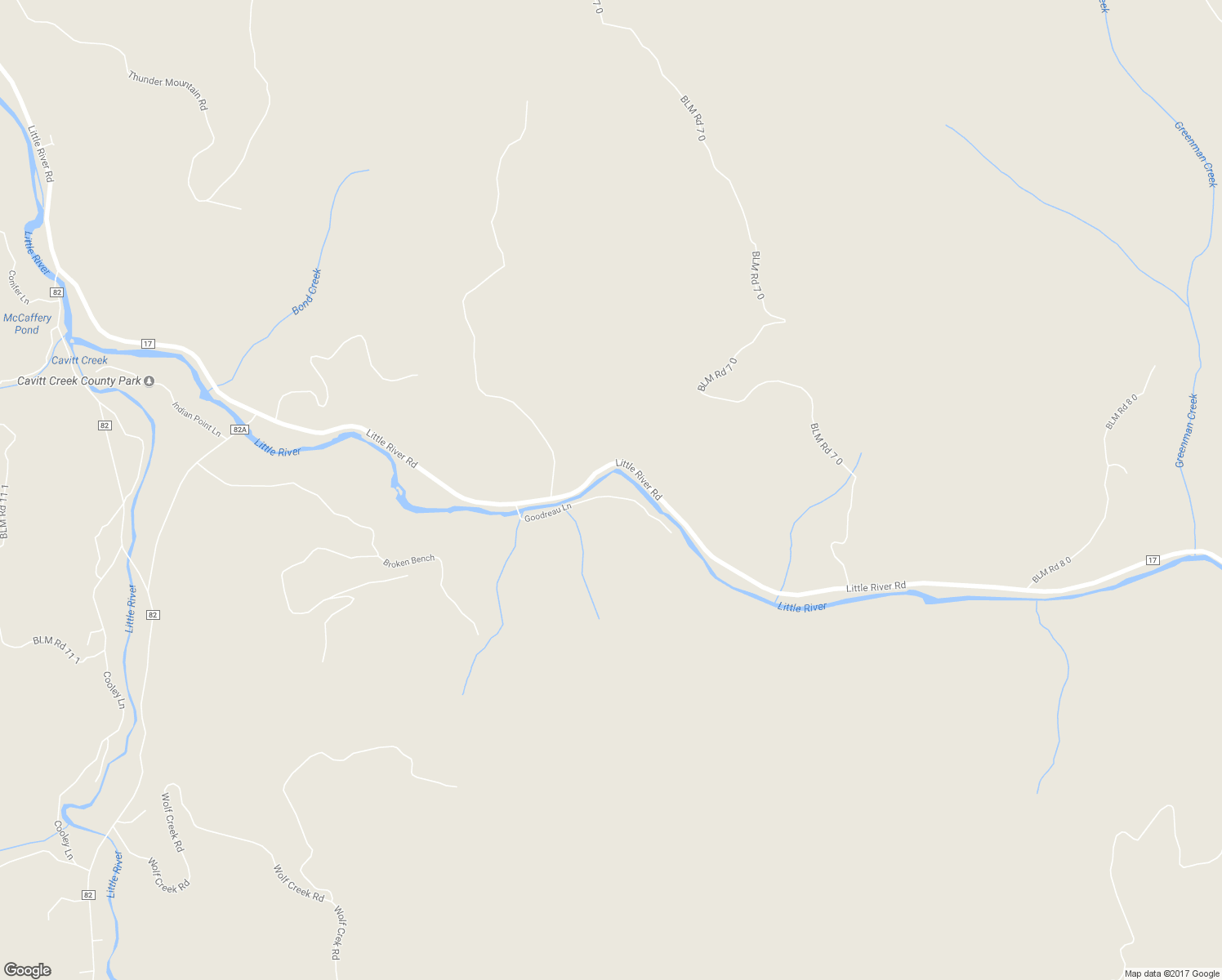 map of restaurants, bars, coffee shops, grocery stores, and more near 402 Goodreau Lane in Glide