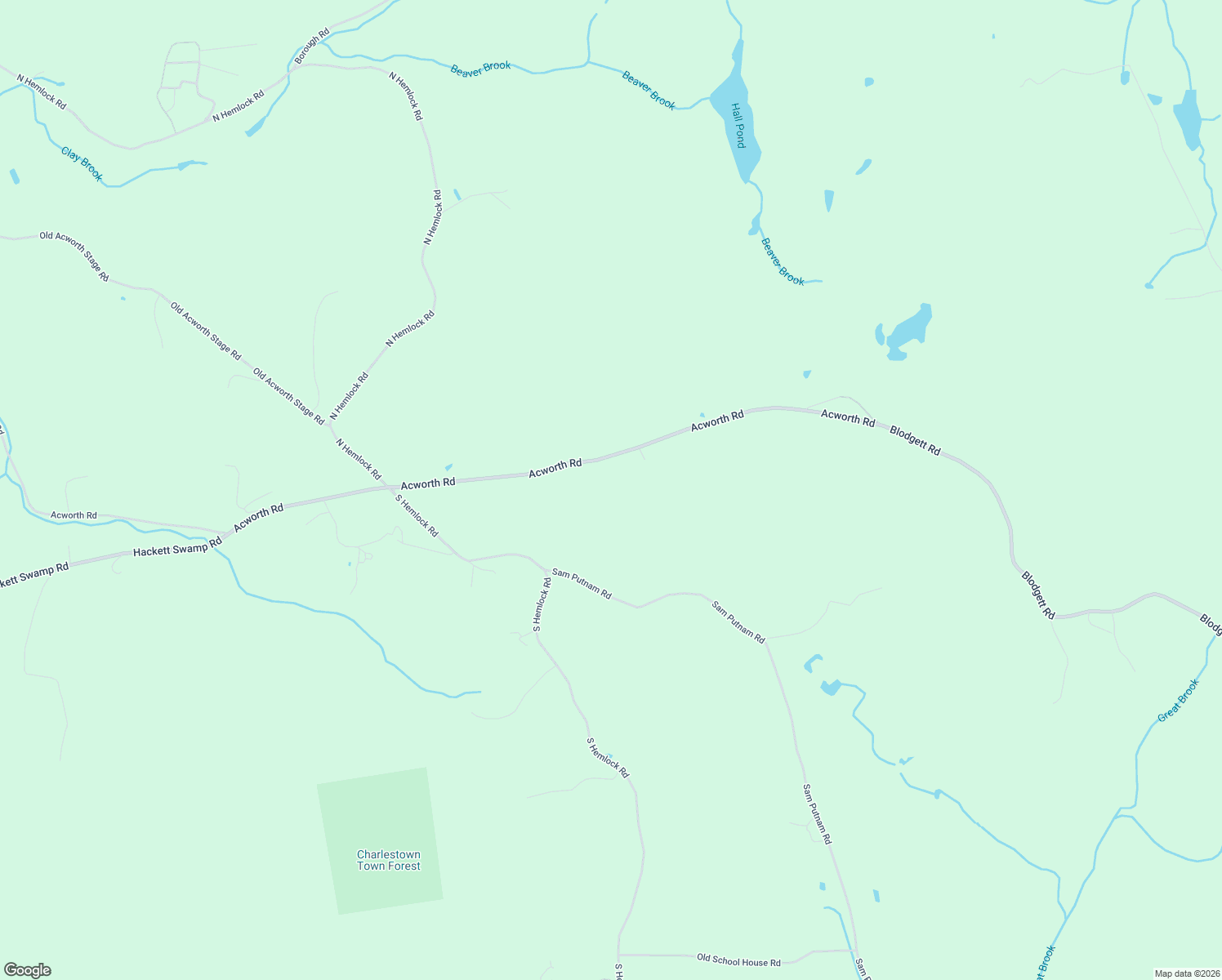 map of restaurants, bars, coffee shops, grocery stores, and more near 1584 Acworth Road in Charlestown