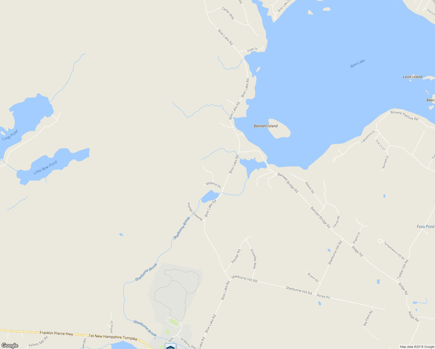 map of restaurants, bars, coffee shops, grocery stores, and more near 8 Byrne Road in Northwood