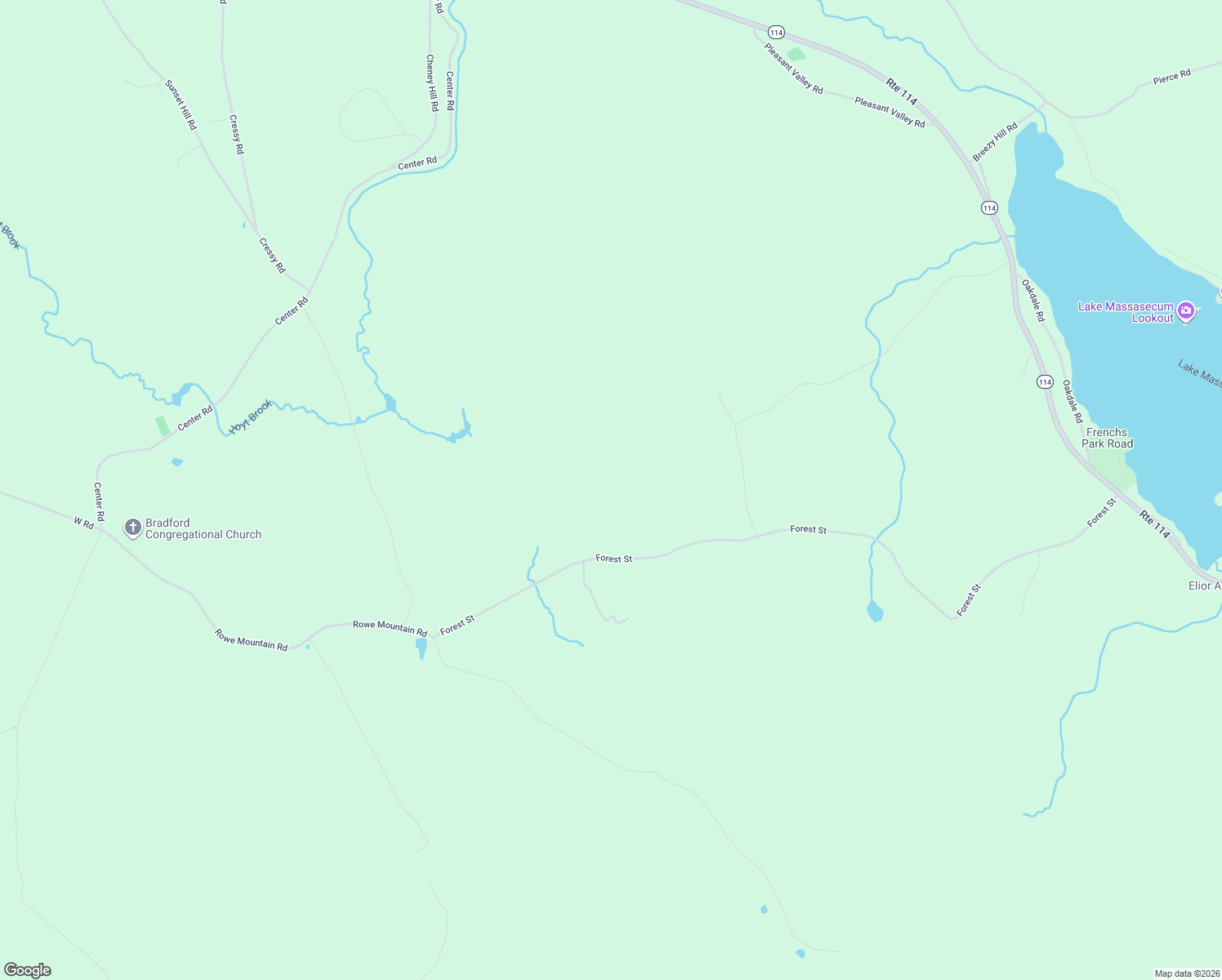 map of restaurants, bars, coffee shops, grocery stores, and more near 257 Jackson Road in Bradford