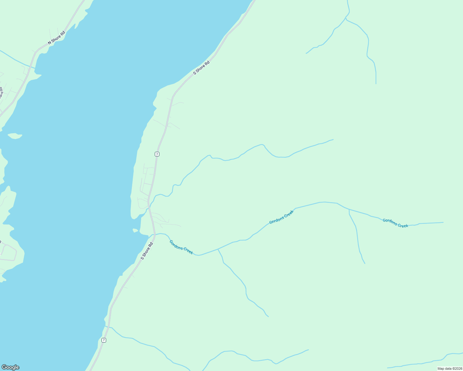 map of restaurants, bars, coffee shops, grocery stores, and more near 1532 South Shore Road in Saratoga