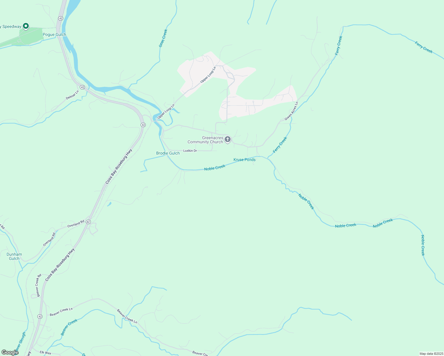 map of restaurants, bars, coffee shops, grocery stores, and more near in Coquille