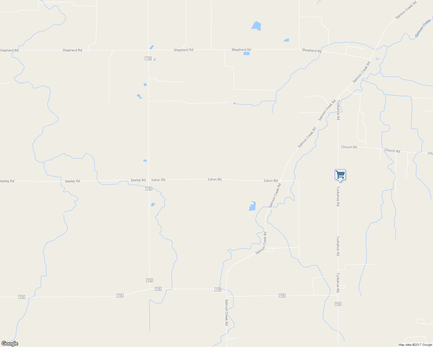 map of restaurants, bars, coffee shops, grocery stores, and more near 3393 Eaton Road in Williamson