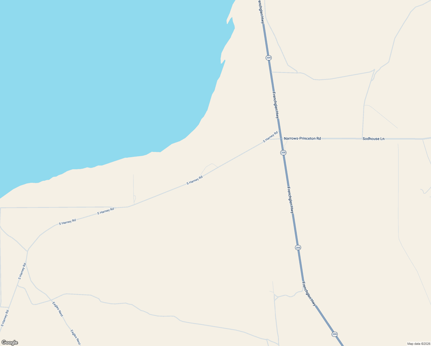 map of restaurants, bars, coffee shops, grocery stores, and more near 32863 South Harney Lake Lane in Princeton