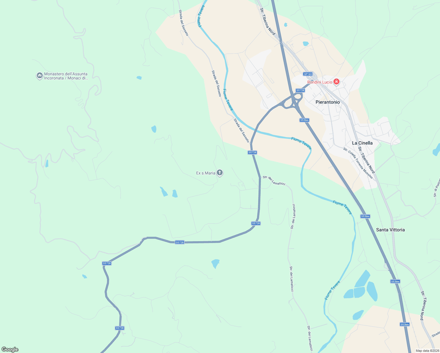 map of restaurants, bars, coffee shops, grocery stores, and more near in Province of Perugia