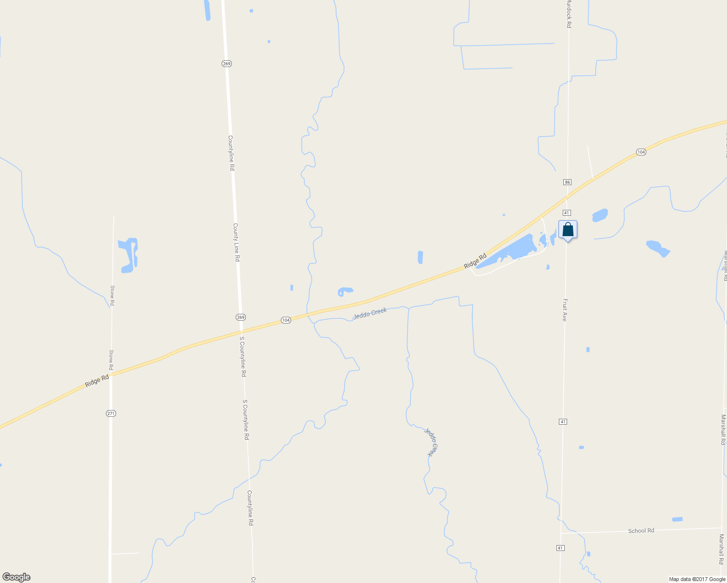 map of restaurants, bars, coffee shops, grocery stores, and more near 10339 Ridge Road in Medina