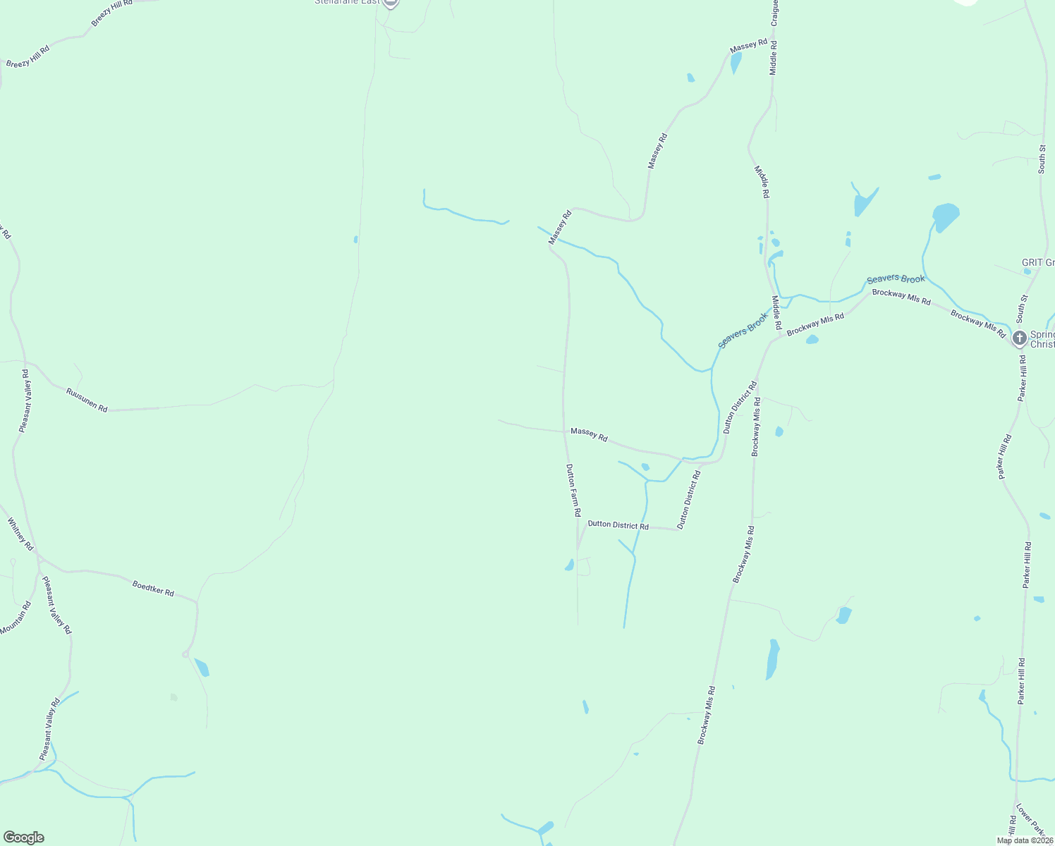 map of restaurants, bars, coffee shops, grocery stores, and more near 689 Massey Road in Springfield