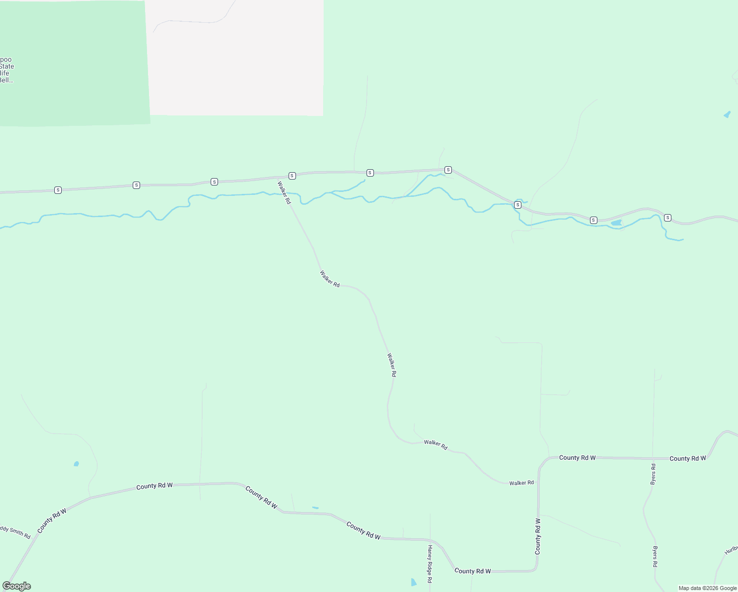 map of restaurants, bars, coffee shops, grocery stores, and more near 21010 Walker Road in Gays Mills