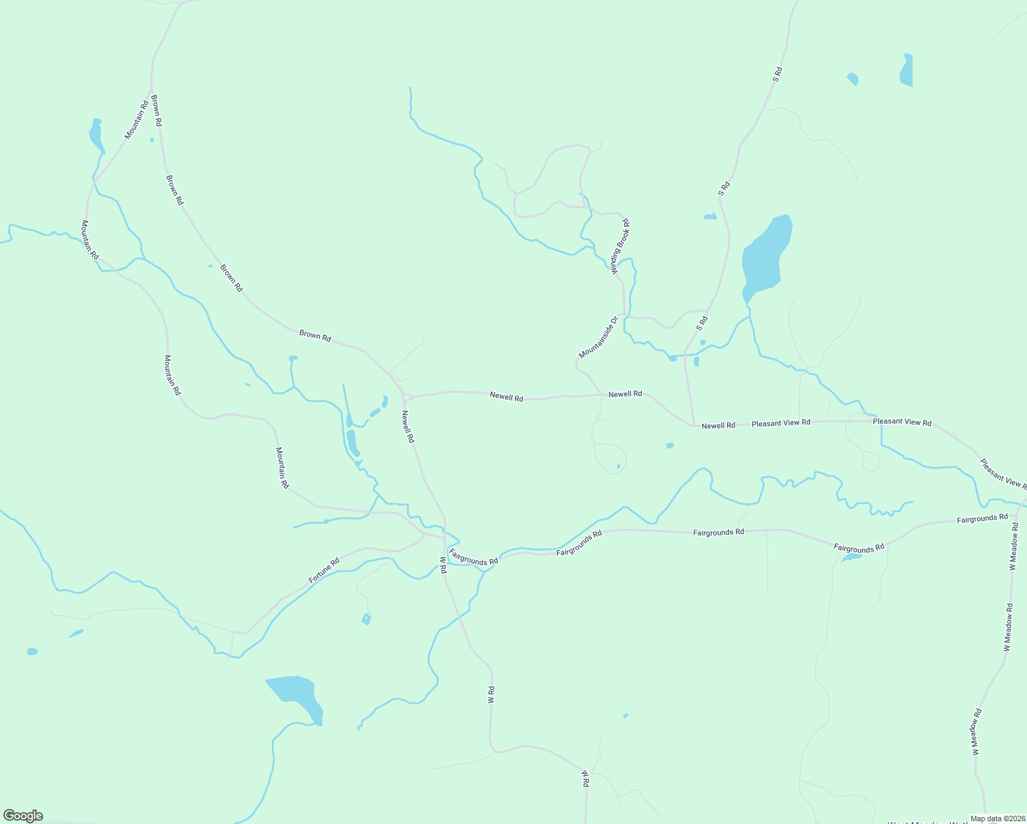 map of restaurants, bars, coffee shops, grocery stores, and more near 132 Newell Road in Newbury