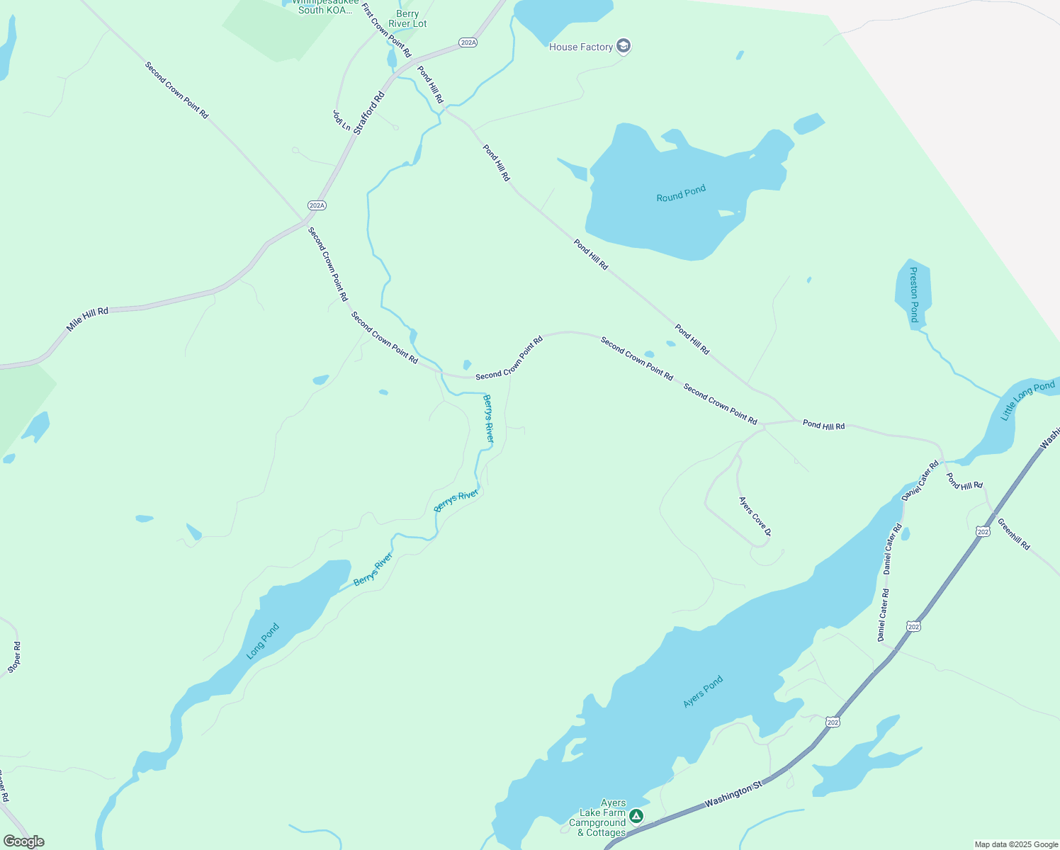 map of restaurants, bars, coffee shops, grocery stores, and more near 89 Berry River Road in Barrington