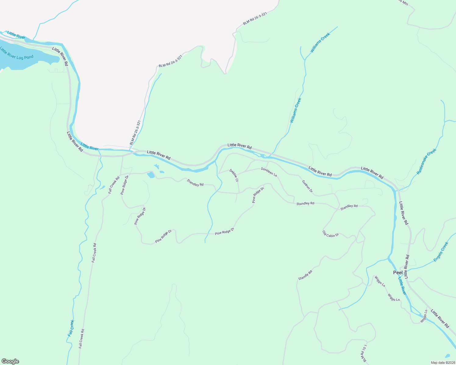 map of restaurants, bars, coffee shops, grocery stores, and more near 236 Flat Rock Road in Glide