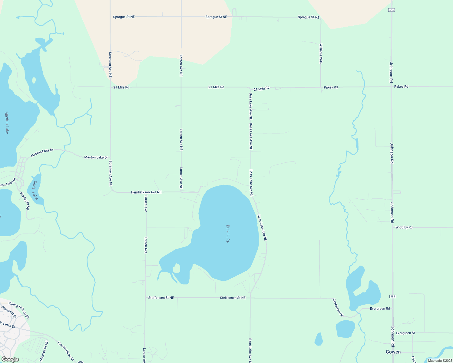 16739 Lake Shore Drive, Gowen MI Walk Score