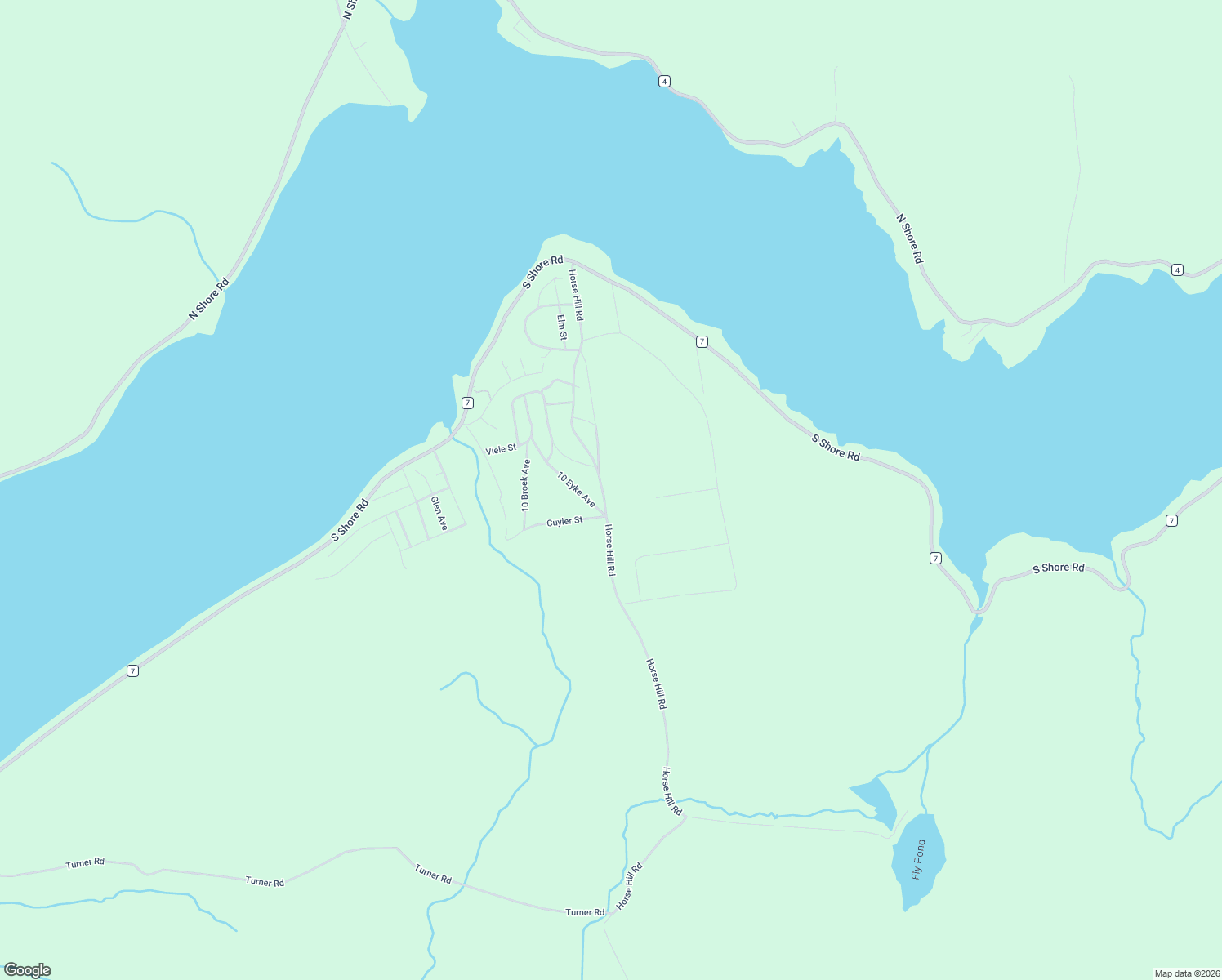 map of restaurants, bars, coffee shops, grocery stores, and more near 119 Horse Hill Road in Hadley