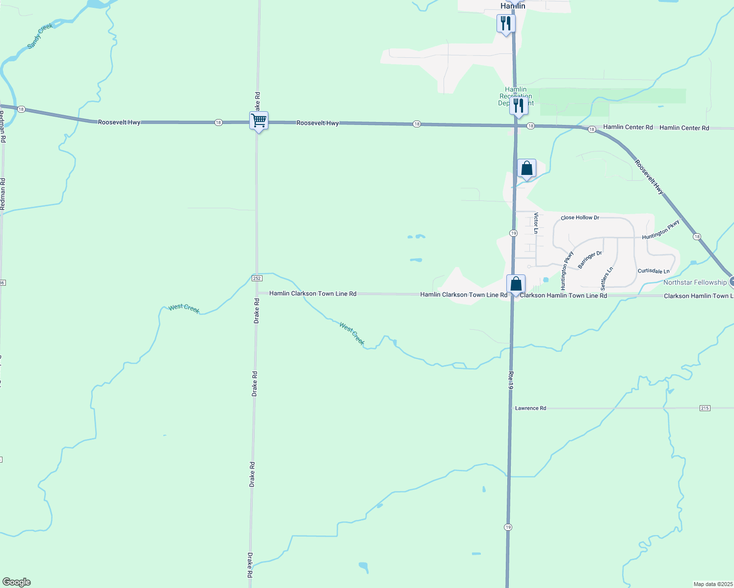 Hamlin Clarkson Town Line Road, Hamlin NY Walk Score