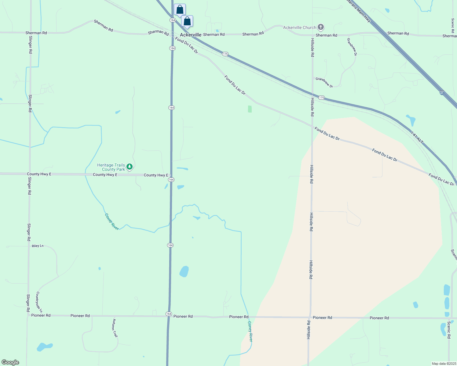 Wisconsin 164, Slinger WI Walk Score