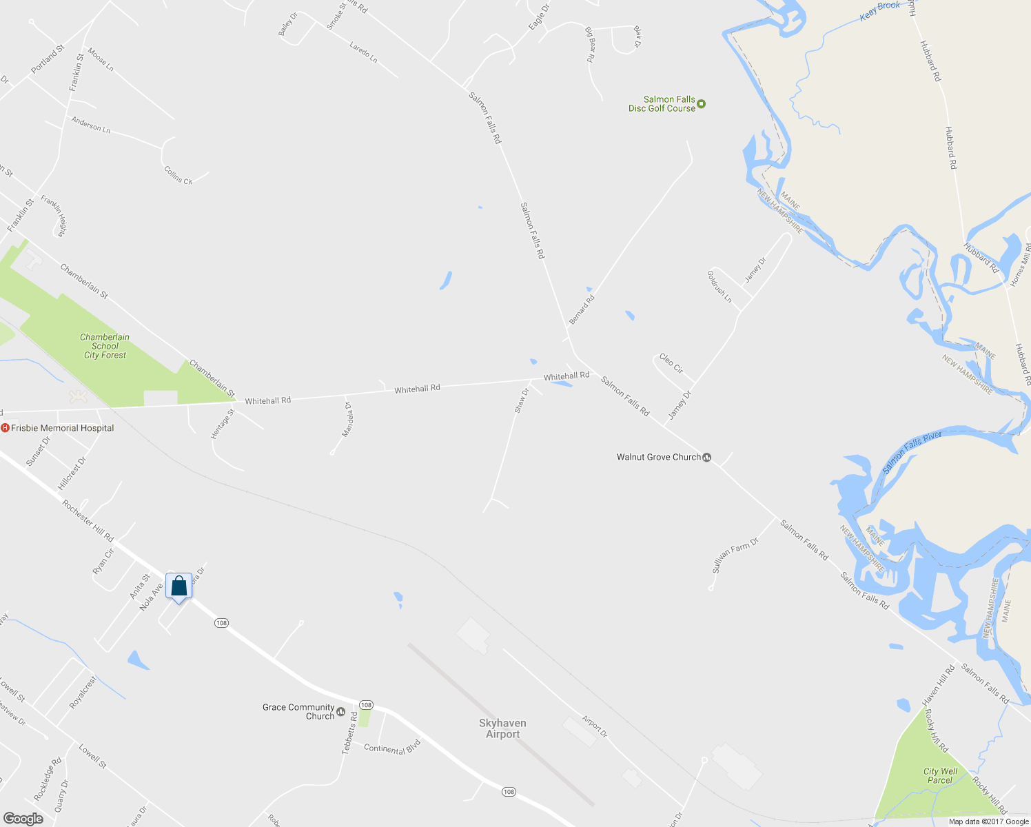map of restaurants, bars, coffee shops, grocery stores, and more near 27 Shaw Drive in Rochester