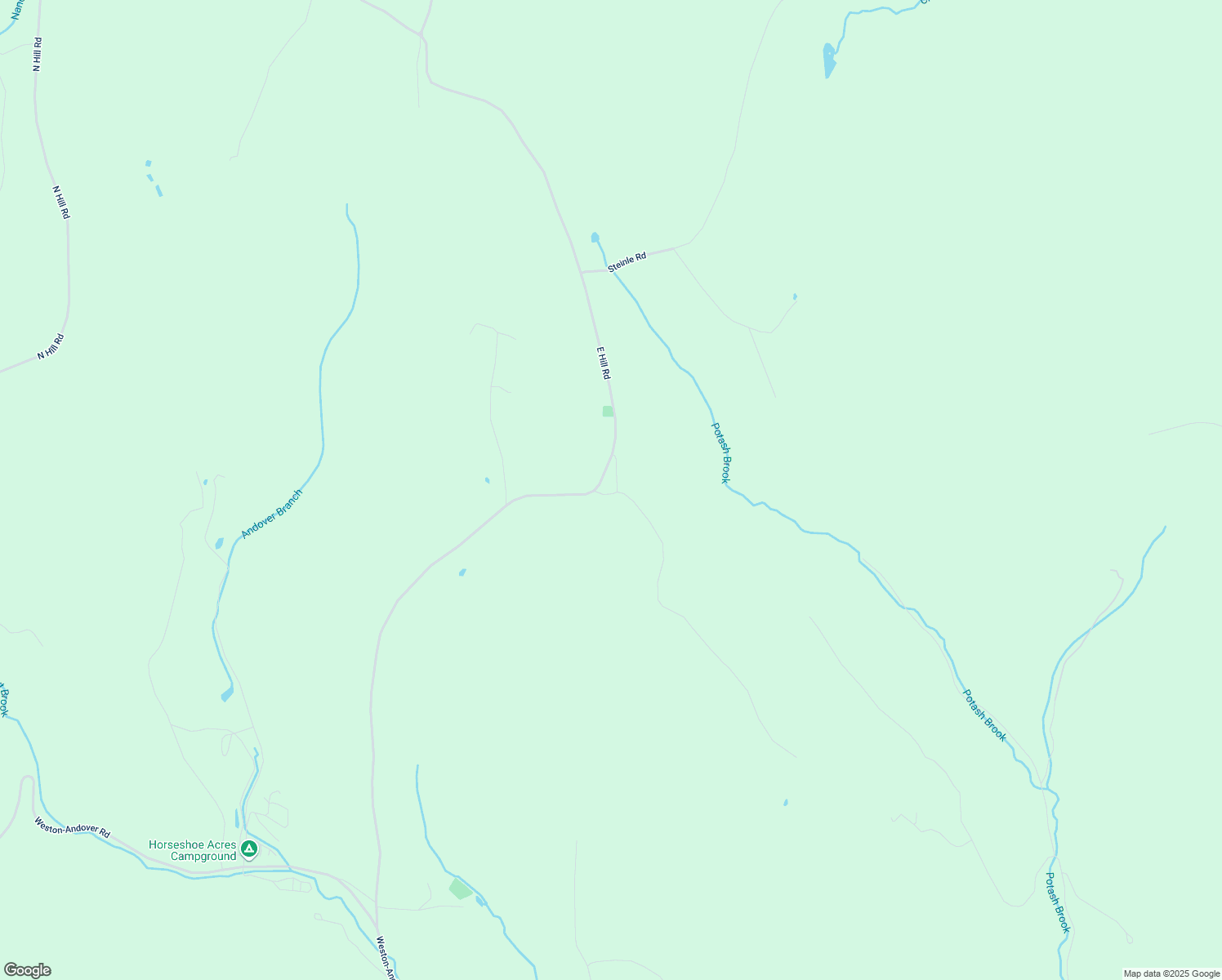 map of restaurants, bars, coffee shops, grocery stores, and more near 1506 East Hill Road in Andover