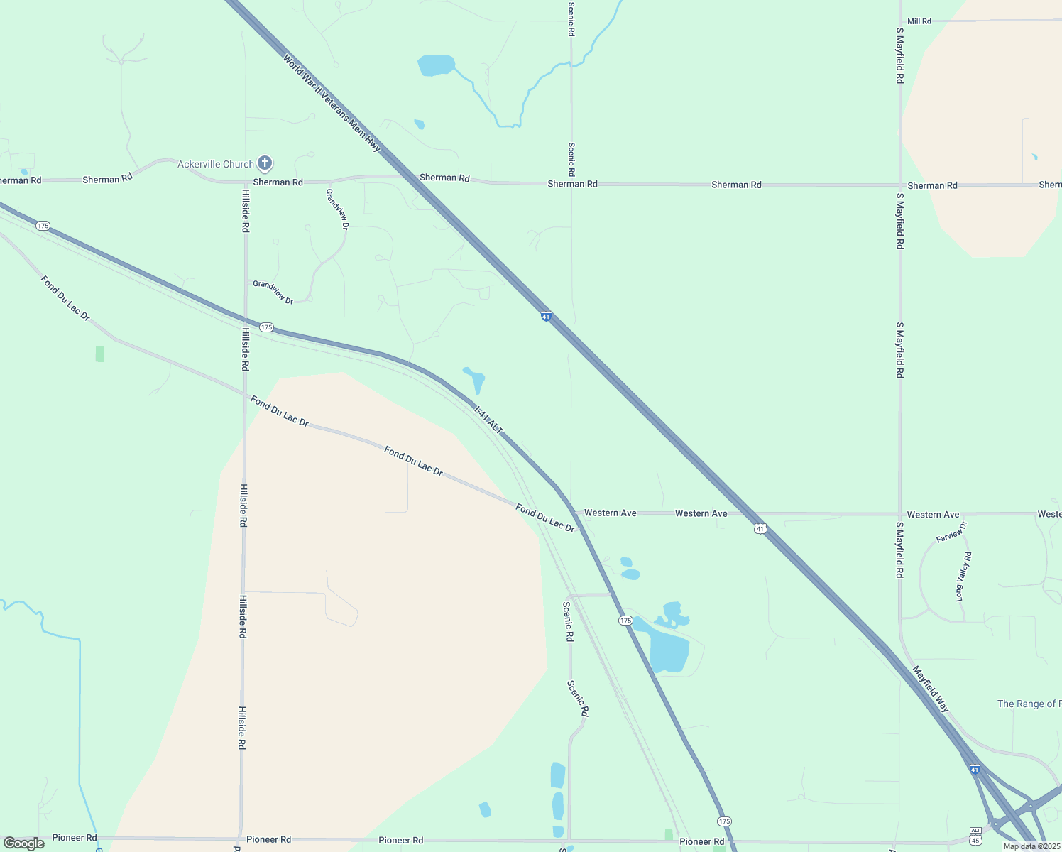 2960 Wisconsin 175, Slinger WI Walk Score