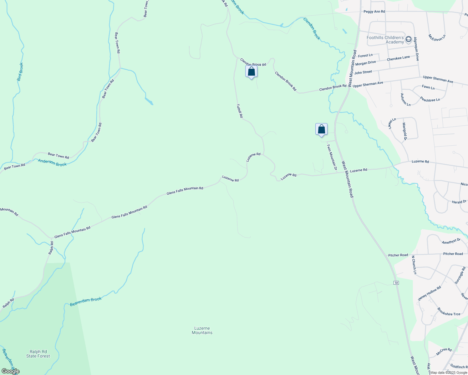 map of restaurants, bars, coffee shops, grocery stores, and more near 19 Cormus Rd in Queensbury