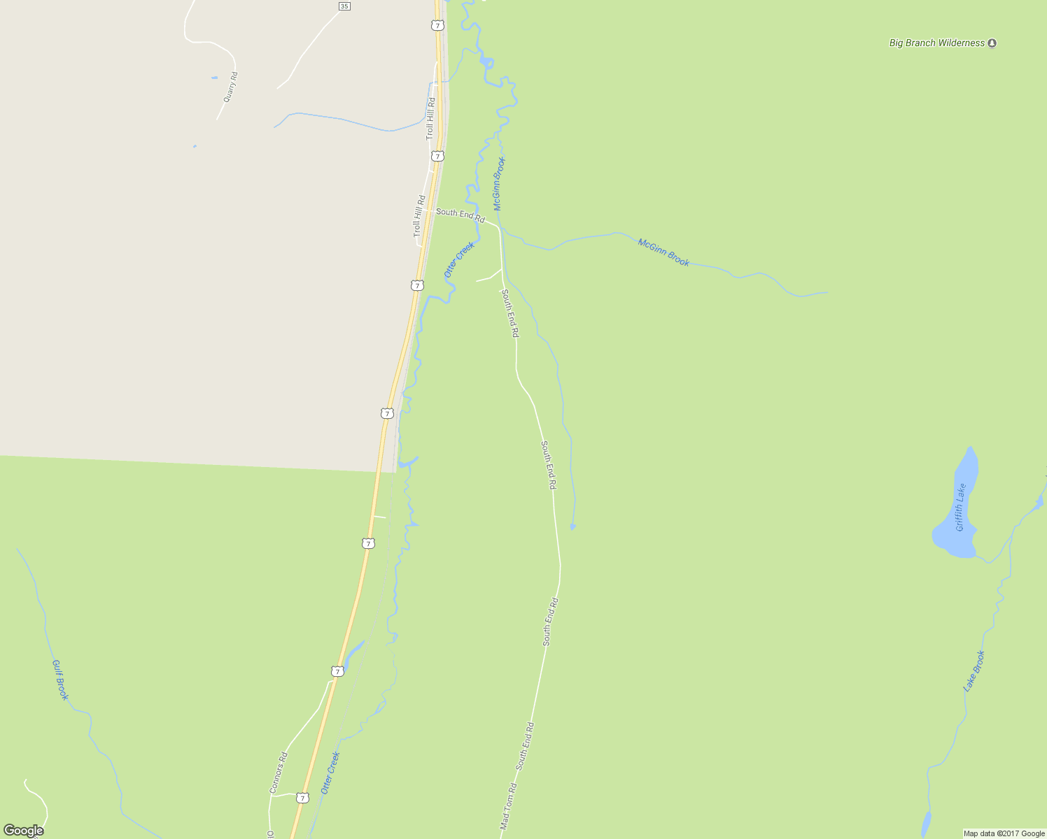 map of restaurants, bars, coffee shops, grocery stores, and more near 808 South End Road in Mount Tabor