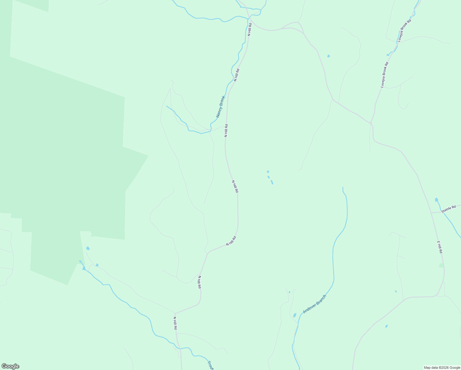 map of restaurants, bars, coffee shops, grocery stores, and more near 2029 North Hill Road in Andover
