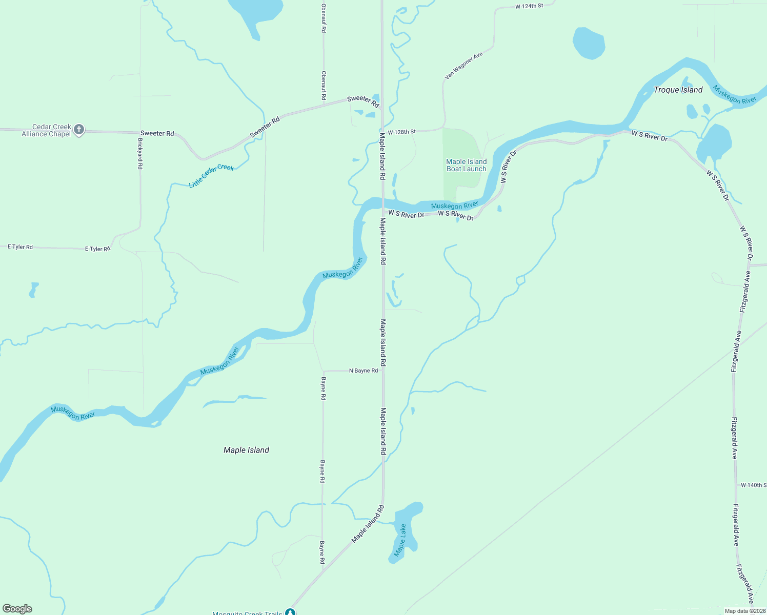 map of restaurants, bars, coffee shops, grocery stores, and more near County Highway B-31 in Grant