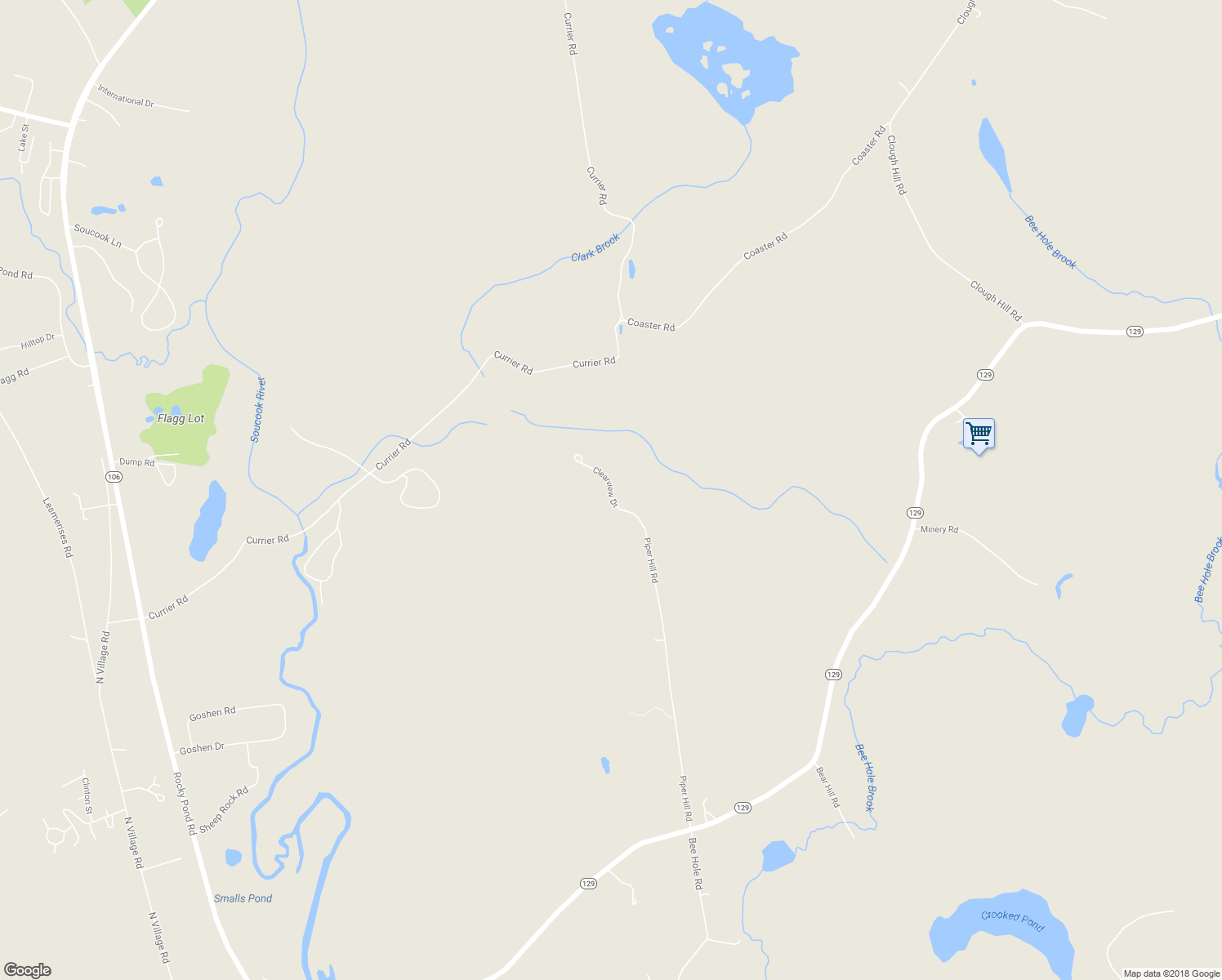 map of restaurants, bars, coffee shops, grocery stores, and more near 189 Clearview Drive in Loudon