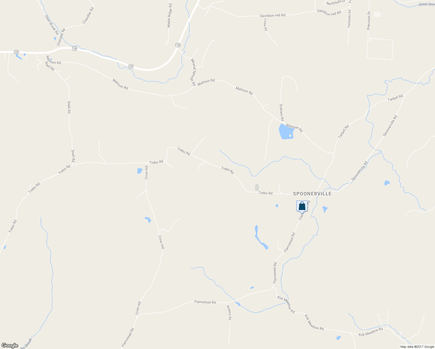 map of restaurants, bars, coffee shops, grocery stores, and more near 3838 Trebo Road in Chester