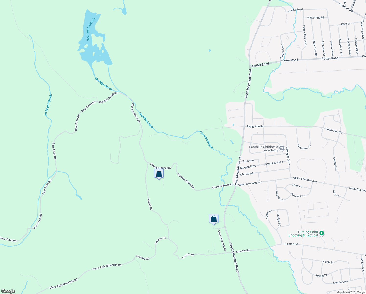map of restaurants, bars, coffee shops, grocery stores, and more near 126 Fuller Rd in Queensbury