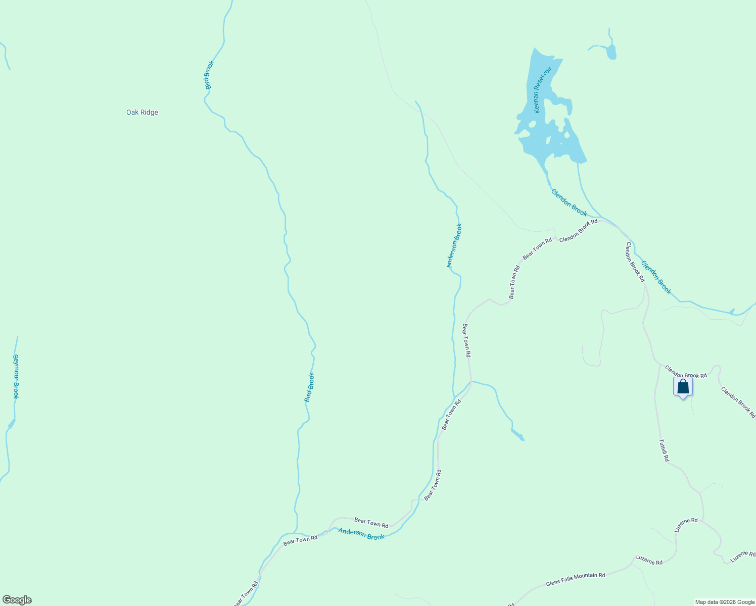 map of restaurants, bars, coffee shops, grocery stores, and more near 287 Bear Town Road in Lake Luzerne