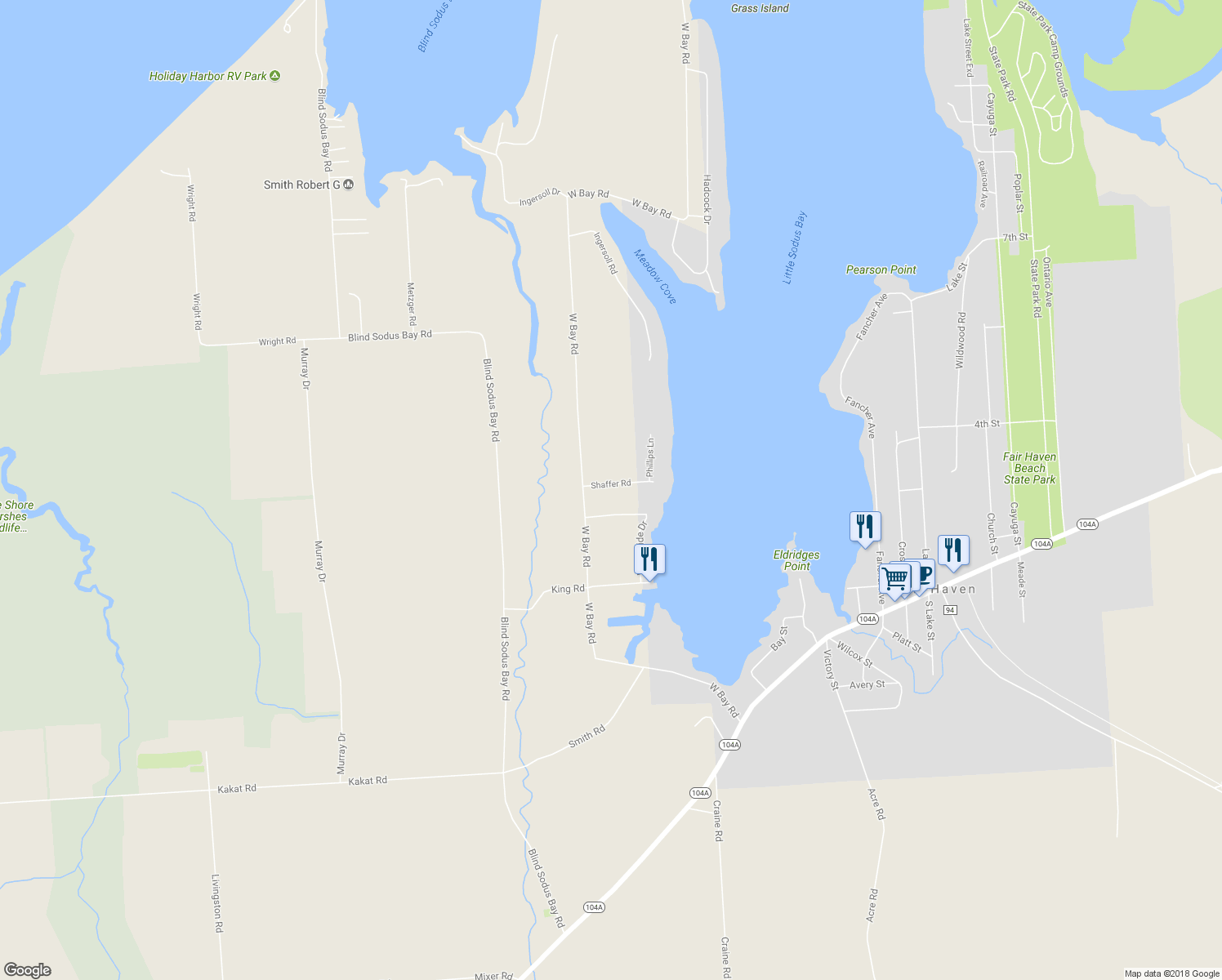 map of restaurants, bars, coffee shops, grocery stores, and more near 314 Shaffer Road in Sterling