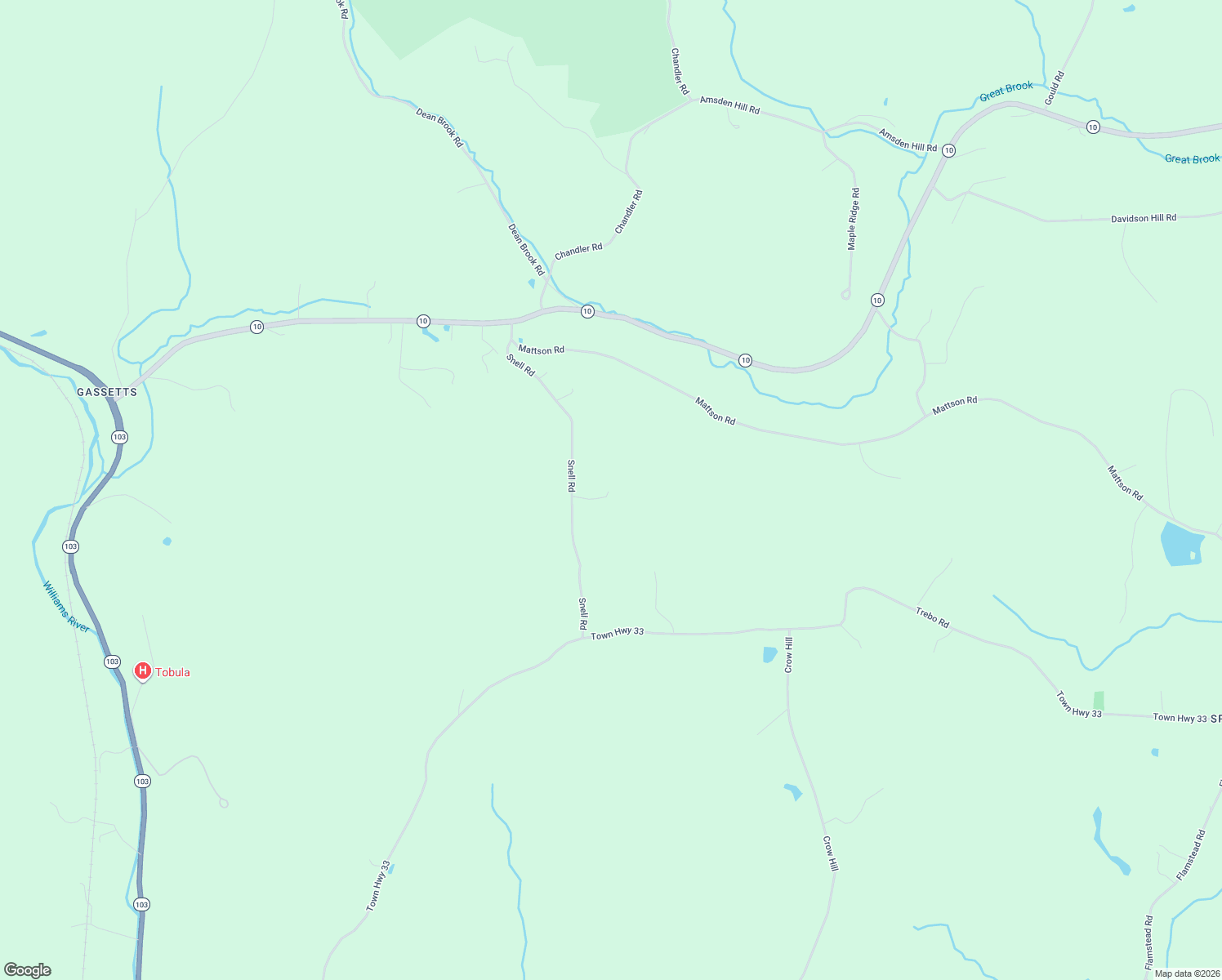 map of restaurants, bars, coffee shops, grocery stores, and more near 507 Snell Road in Chester