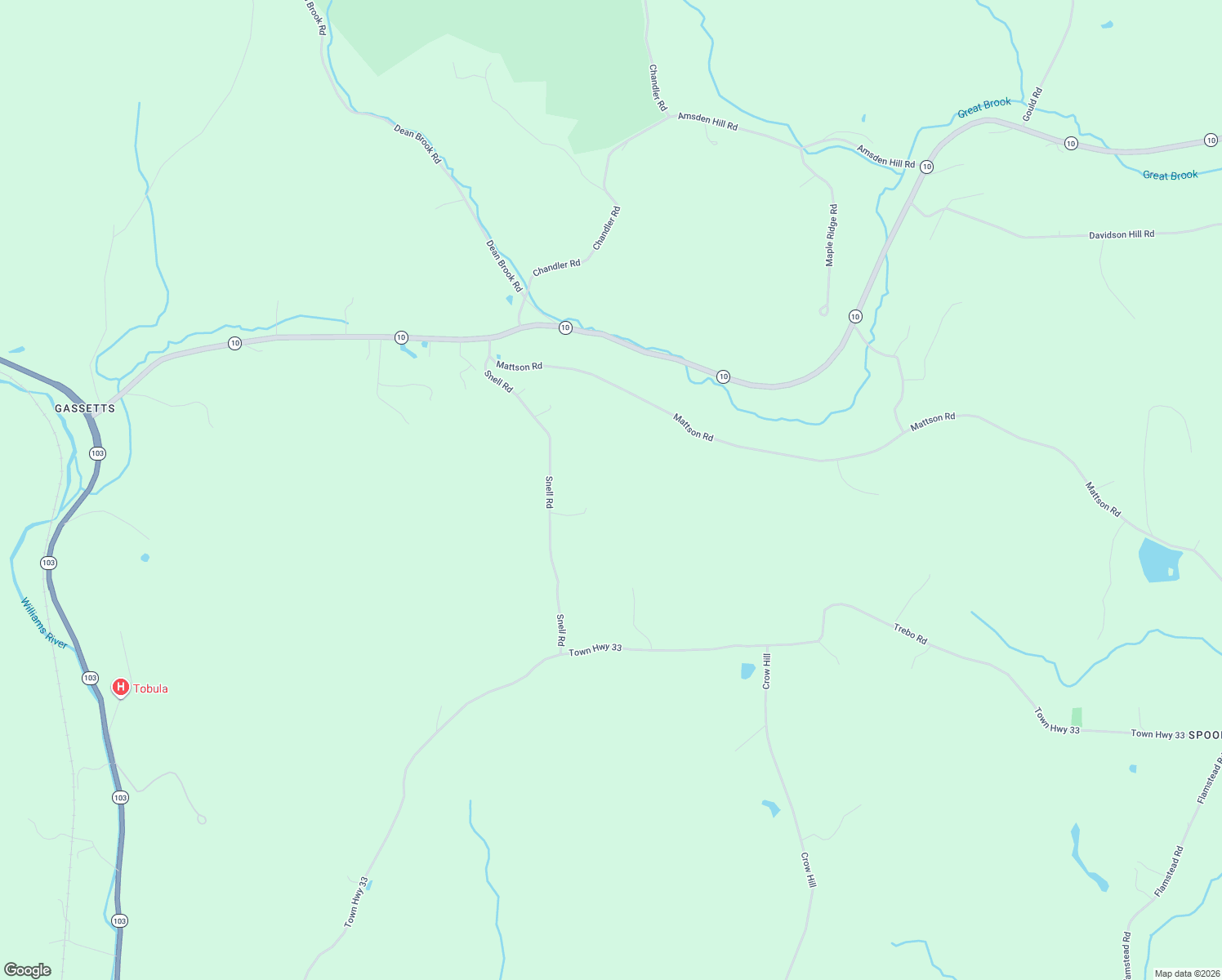 map of restaurants, bars, coffee shops, grocery stores, and more near 507 Snell Road in Chester