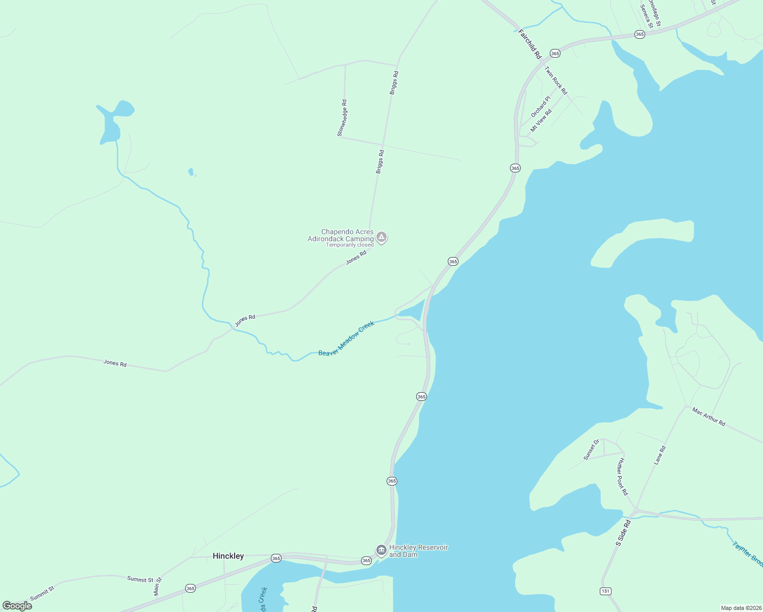 map of restaurants, bars, coffee shops, grocery stores, and more near 9621 Cookingham Rd in Remsen