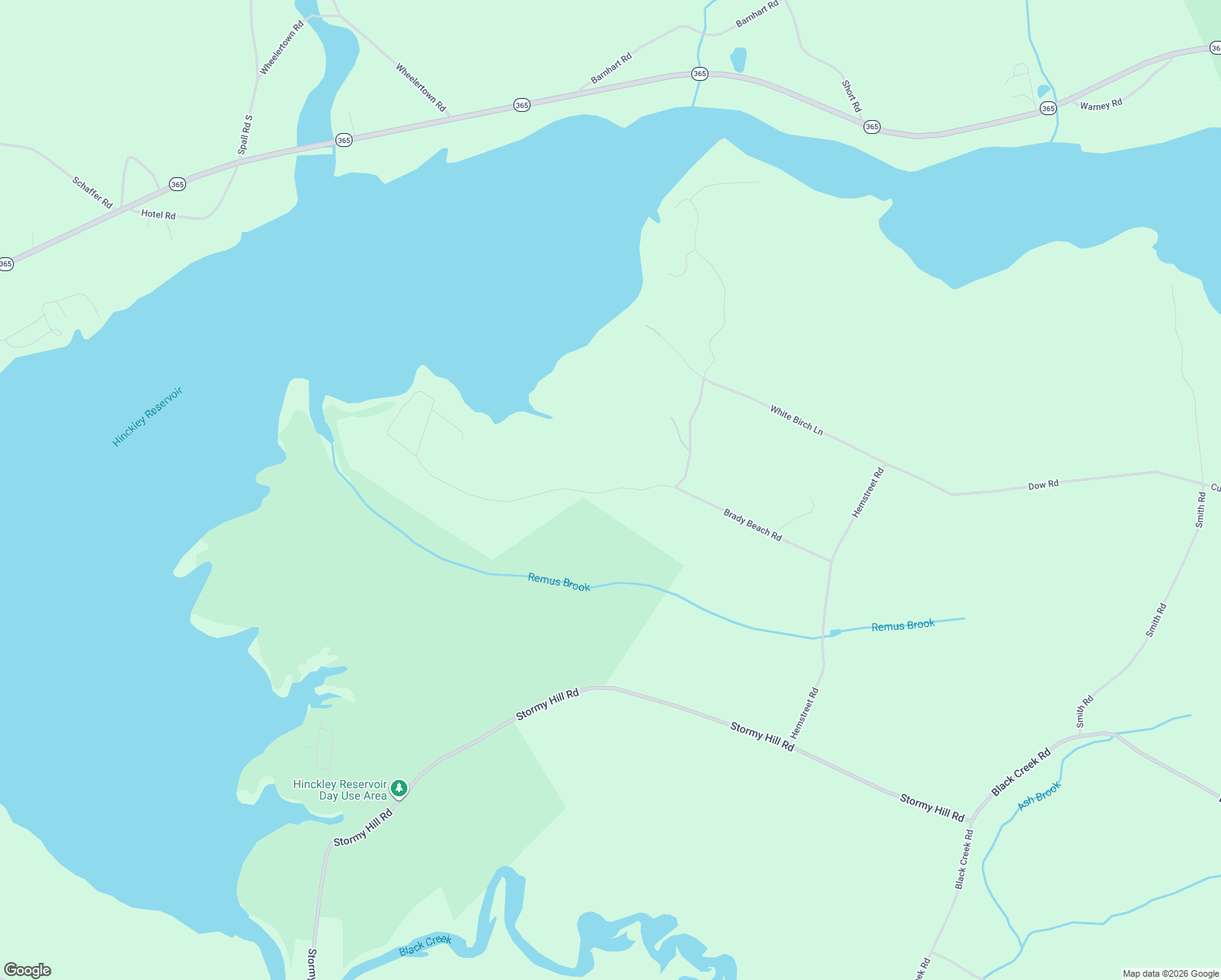 map of restaurants, bars, coffee shops, grocery stores, and more near 154-158 Brady Beach Road in Cold Brook