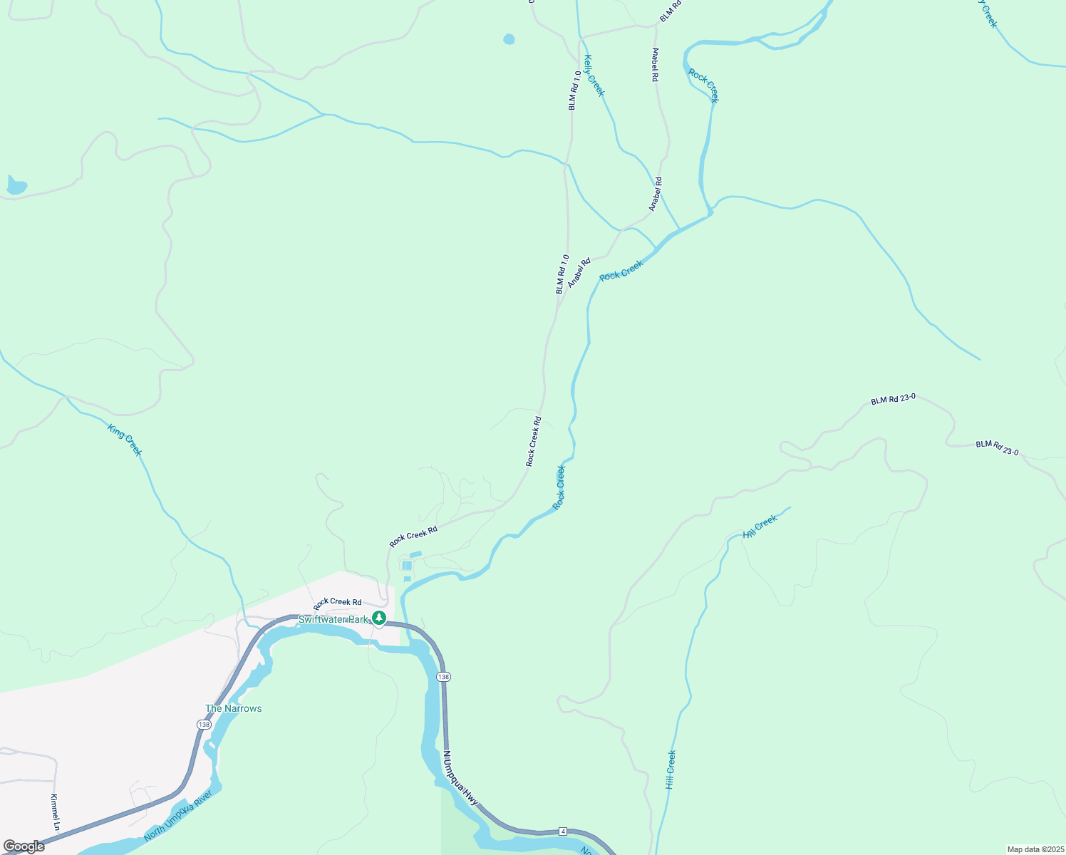 map of restaurants, bars, coffee shops, grocery stores, and more near 1256 Rock Creek Road in Douglas County