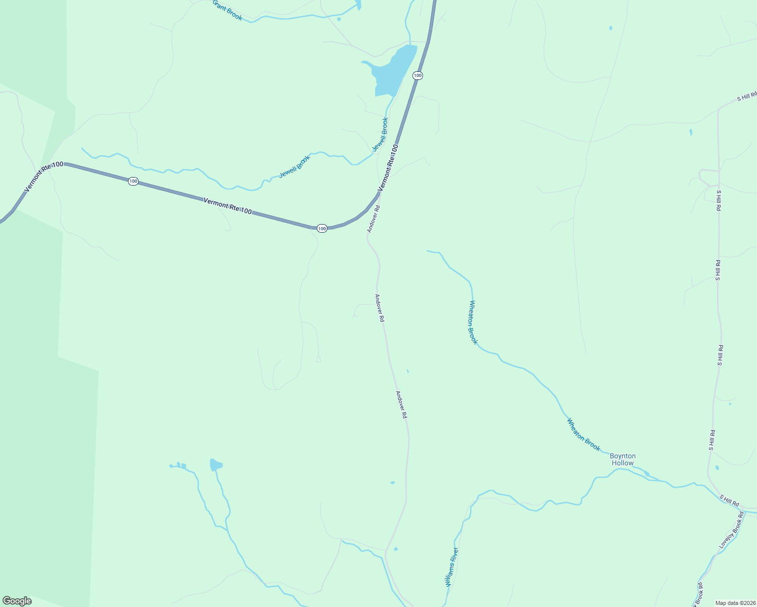 map of restaurants, bars, coffee shops, grocery stores, and more near 371 Andover Road in Ludlow