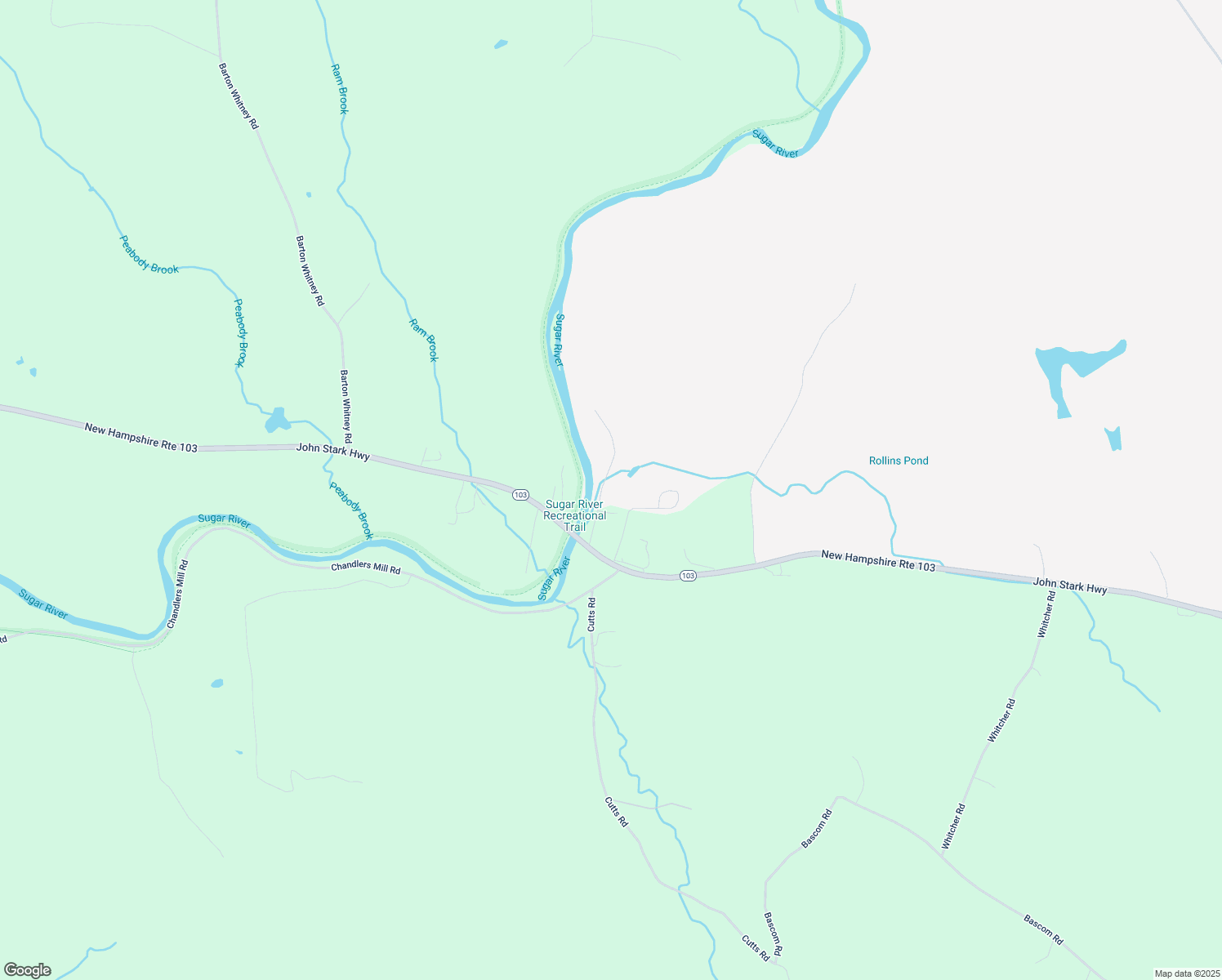 map of restaurants, bars, coffee shops, grocery stores, and more near 27 Ayers Road in Newport