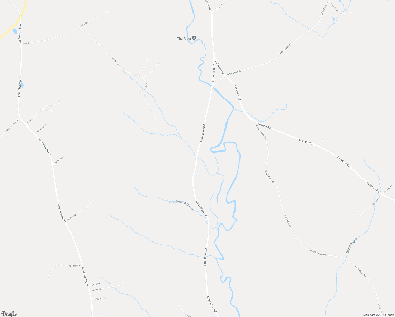 map of restaurants, bars, coffee shops, grocery stores, and more near 355 Little River Road in Berwick