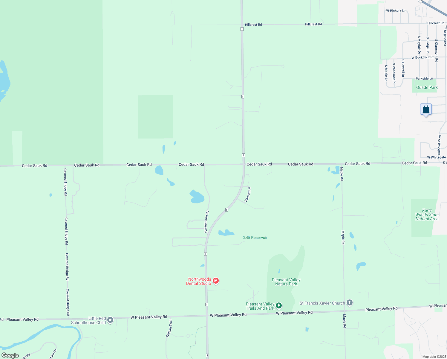 map of restaurants, bars, coffee shops, grocery stores, and more near 5760 Gray Log Court in Grafton