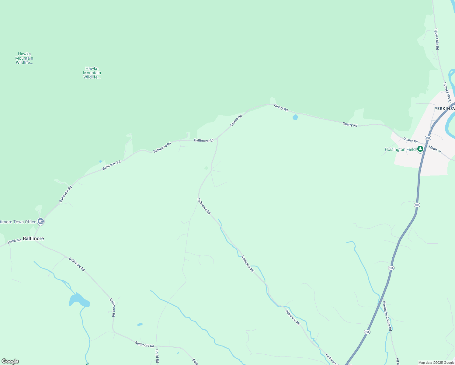 map of restaurants, bars, coffee shops, grocery stores, and more near 117 Robinson Road in Baltimore